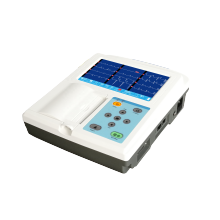 Équipement hospitalier médical Affichage numérique portable Machine de cardiographie à 3 canaux MMC27